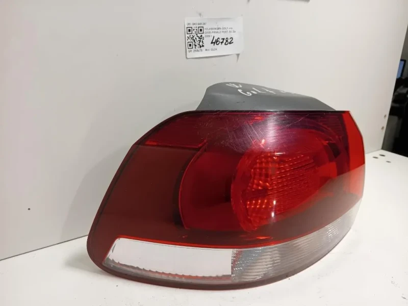 Fanale POST SX 5K0 945 257 Volkswagen GOLF VI 2009