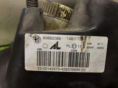 Proiettore ANT SX 60682089 Alfa Romeo 159 2006