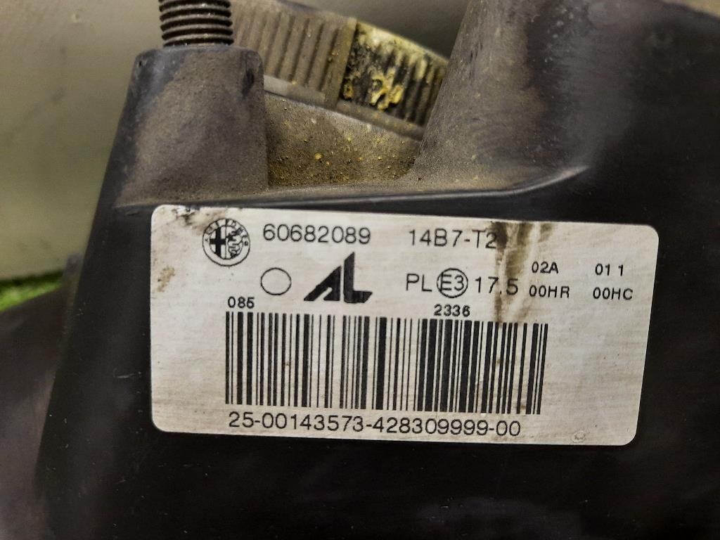 Proiettore ANT SX 60682089 Alfa Romeo 159 2006