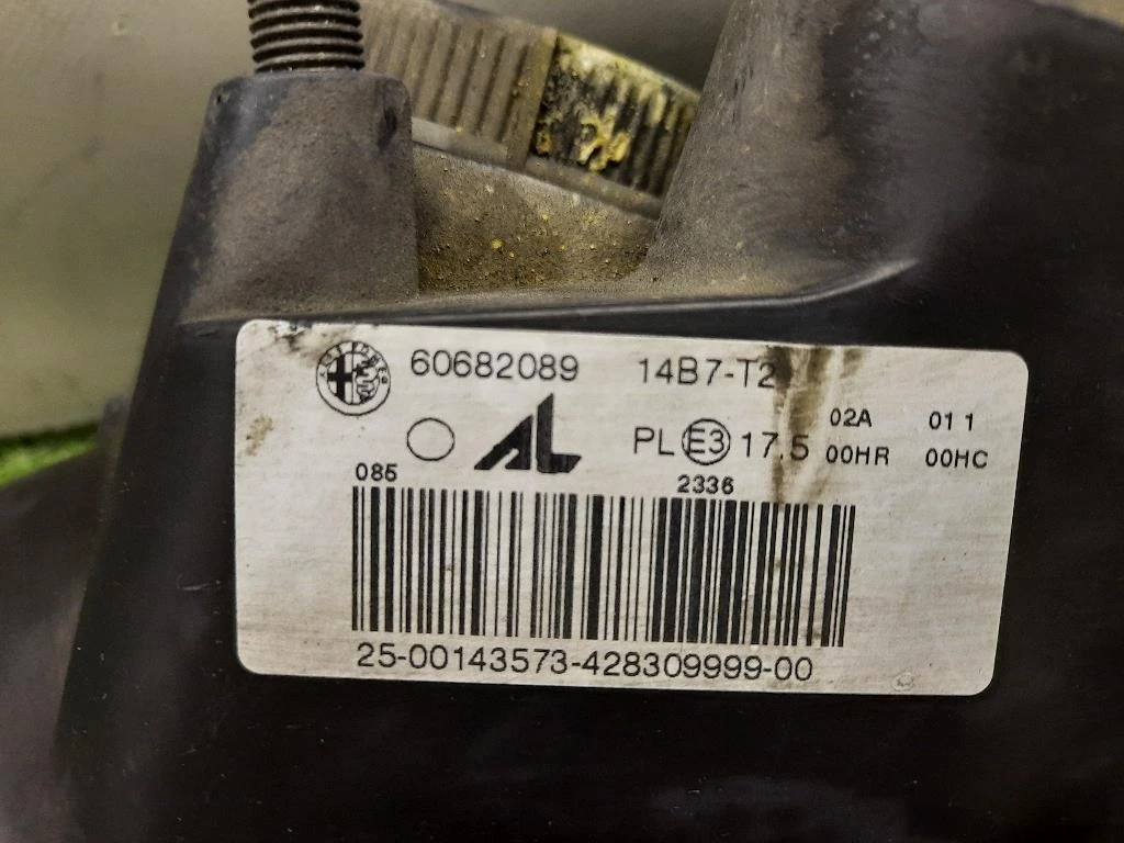 Proiettore ANT SX 60682089 Alfa Romeo 159 2006