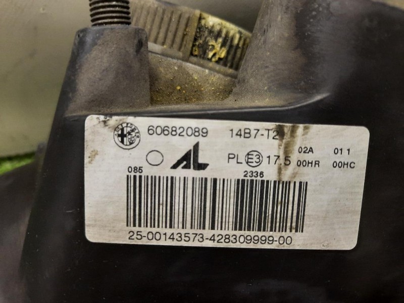 Proiettore ANT SX 60682089 Alfa Romeo 159 2006