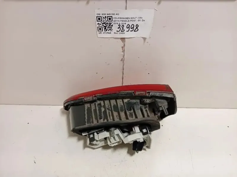 Fanale POST SX 5G0 945 093 AD Volkswagen GOLF VII 2013