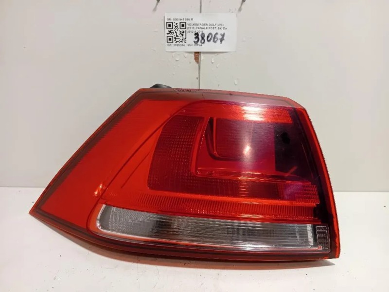 Fanale POST SX 5G0 945 095 M Volkswagen GOLF VII 2013