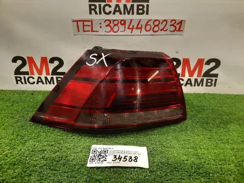 Fanale POST SX 5G0945095Q Volkswagen GOLF VII 2017