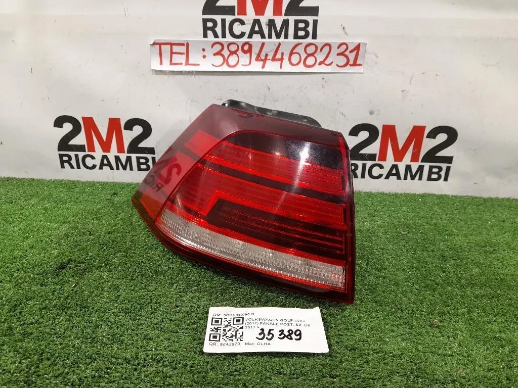 Fanale POST SX 5G0945095Q Volkswagen GOLF VII 2017
