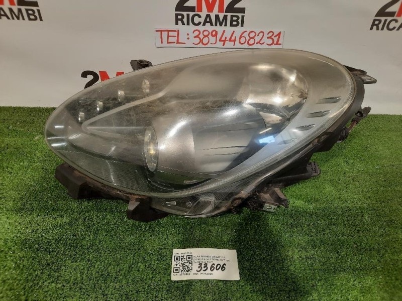 Proiettore ANT SX 46632748 Alfa Romeo Giulietta 2010