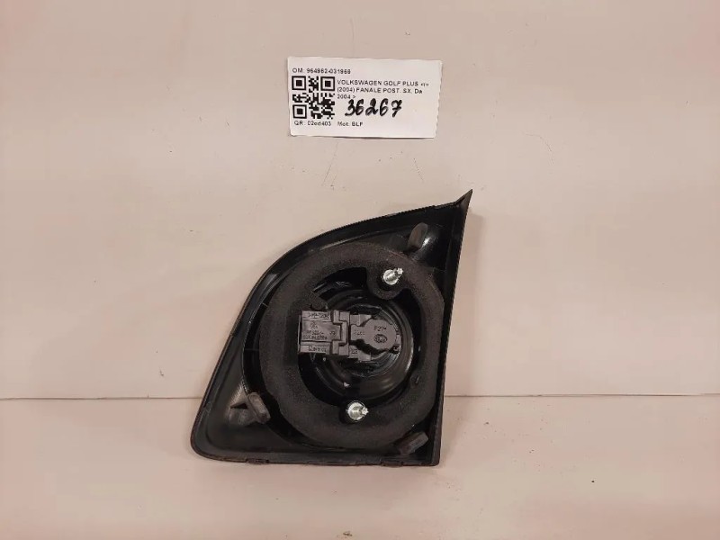 Fanale POST SX 964962-031969 Volkswagen GOLF PLUS I 2004