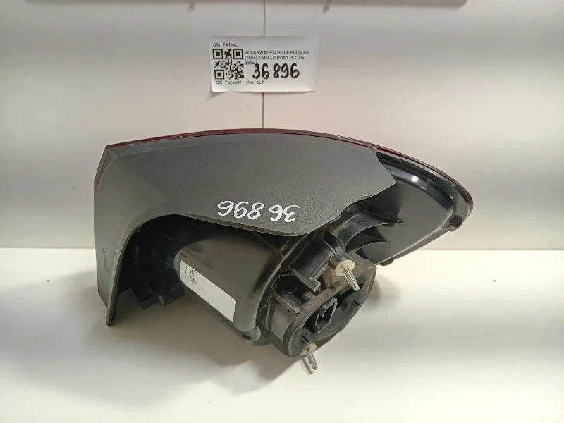 Fanale POST SX 89033612 Volkswagen GOLF PLUS I 2004