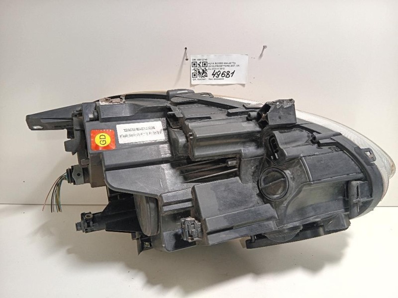 Proiettore ANT SX 46612748 Alfa Romeo Giulietta 2010