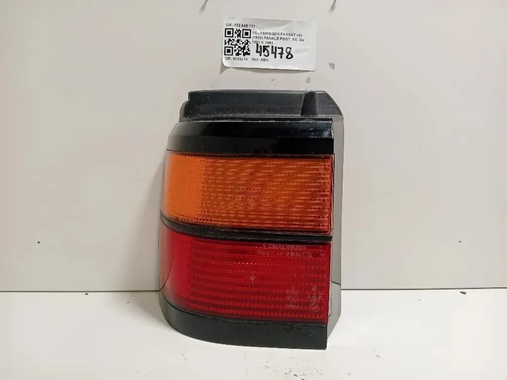 Fanale POST SX 333 945 111 Volkswagen Passat II 1989