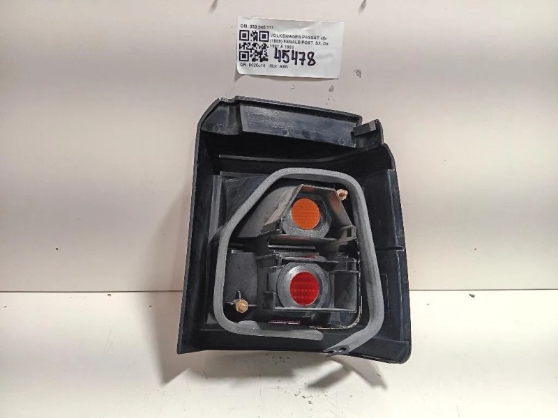Fanale POST SX 333 945 111 Volkswagen Passat II 1989