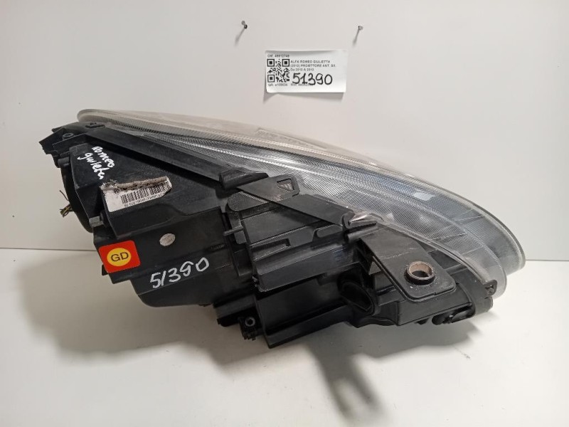 Proiettore ANT SX 46612748 Alfa Romeo Giulietta 2010