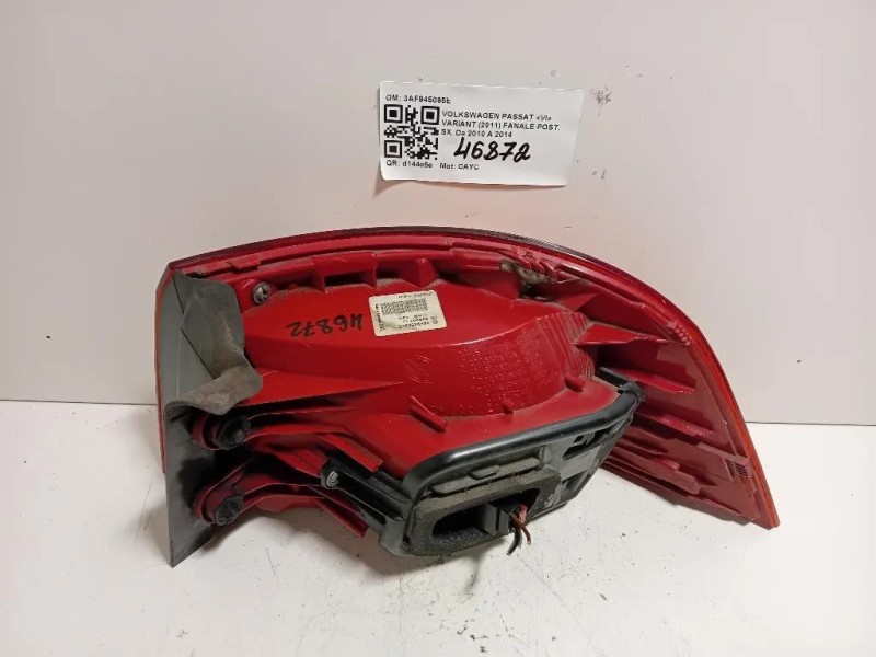 Fanale POST SX 3AF945095E Volkswagen Passat VI Variant 2011
