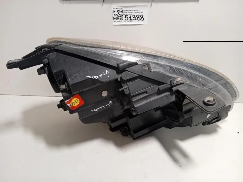 Proiettore ANT SX 46612748 Alfa Romeo Giulietta 2010