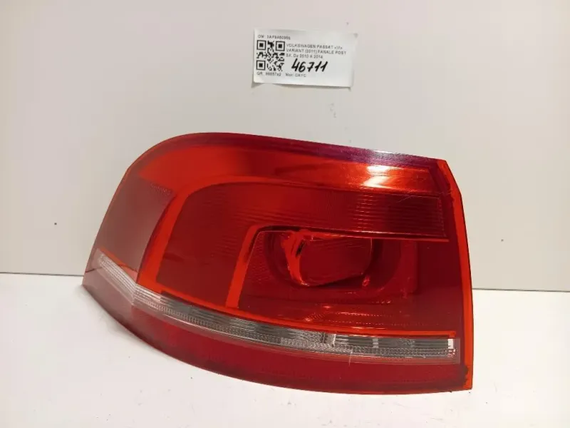 Fanale POST SX 3AF945095E Volkswagen Passat VI Variant 2011
