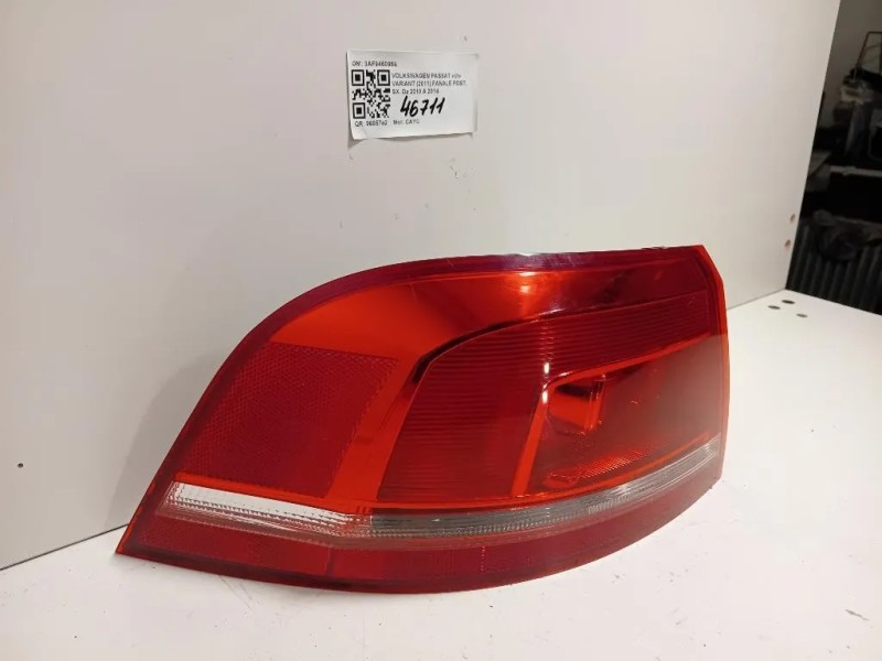 Fanale POST SX 3AF945095E Volkswagen Passat VI Variant 2011