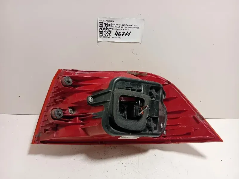 Fanale POST SX 3AF945095E Volkswagen Passat VI Variant 2011