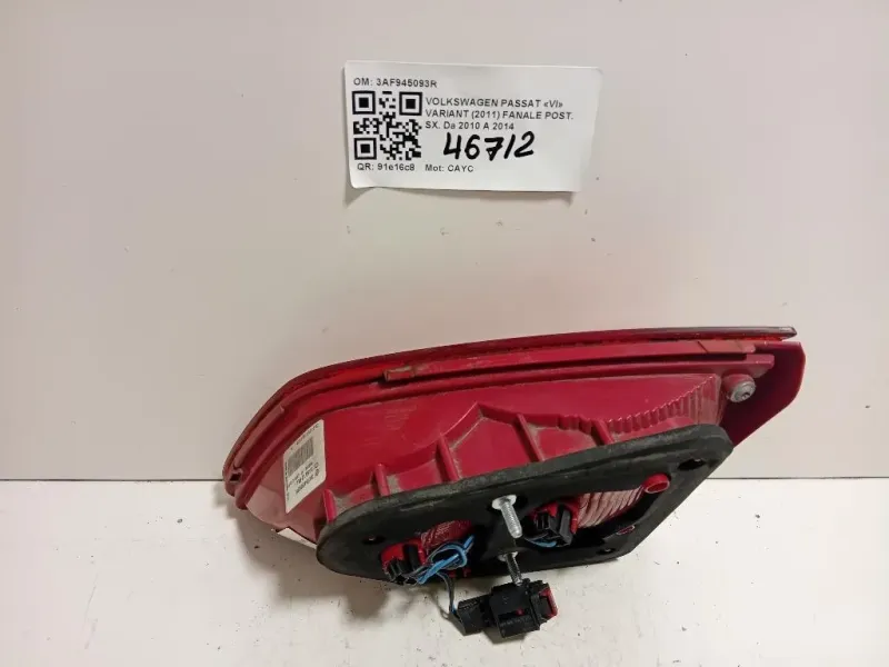 Fanale POST SX 3AF945093R Volkswagen Passat VI Variant 2011