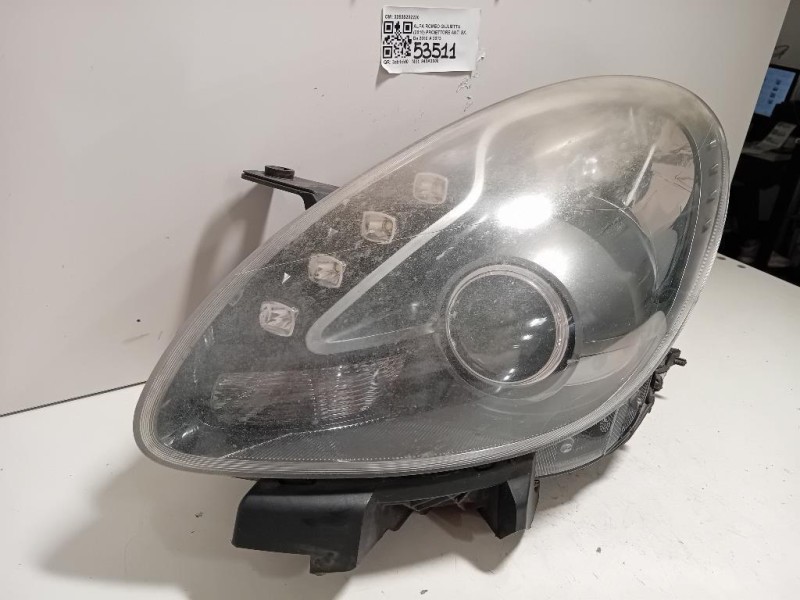 Proiettore ANT SX 00505202220 Alfa Romeo Giulietta 2010