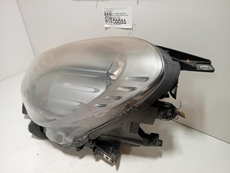 Proiettore ANT SX 00505202220 Alfa Romeo Giulietta 2010