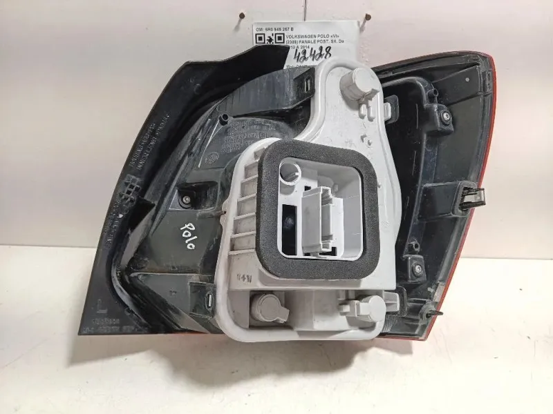 Fanale POST SX 6R0 945 257 B Volkswagen POLO VI 2009