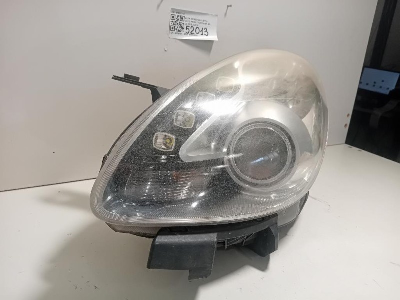 Proiettore ANT SX 47932748 Alfa Romeo Giulietta 2013