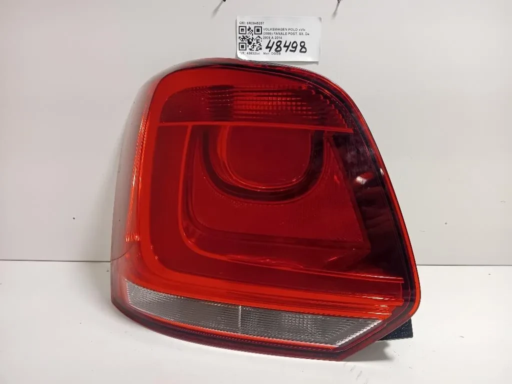 Fanale POST SX 6R0945257 Volkswagen POLO VI 2009