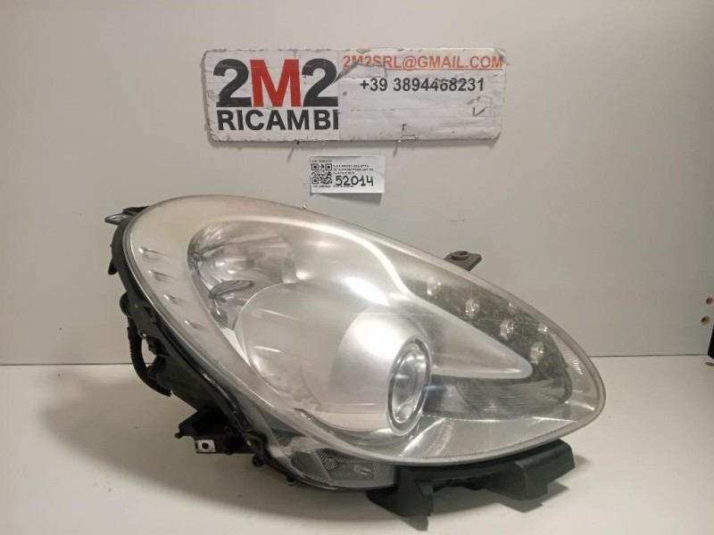 Proiettore ANT SX 46602748 Alfa Romeo Giulietta 2013
