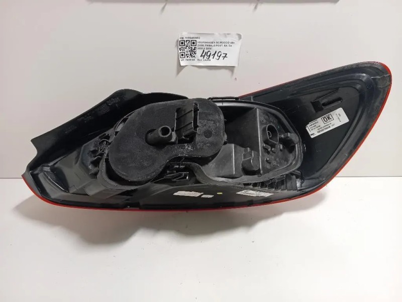 Fanale POST SX 1K8945095G Volkswagen Scirocco III 2009
