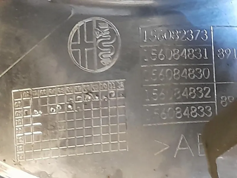 Proiettore ANT SX 89101887 Alfa Romeo MITO 2011