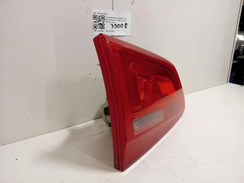 Fanale POST SX 7N0 945 093 L Volkswagen Sharan IV 2010