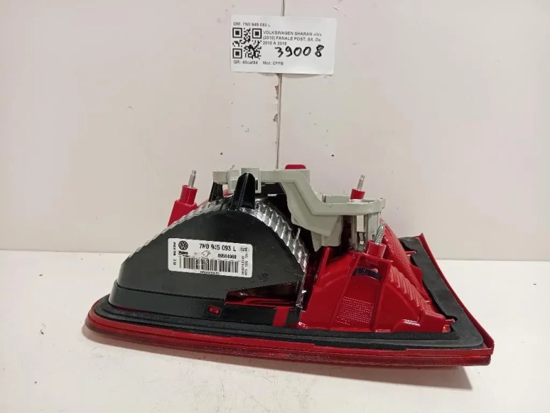 Fanale POST SX 7N0 945 093 L Volkswagen Sharan IV 2010