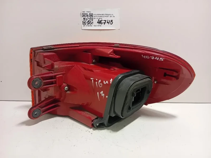 Fanale POST SX 178933 Volkswagen Tiguan I 2011