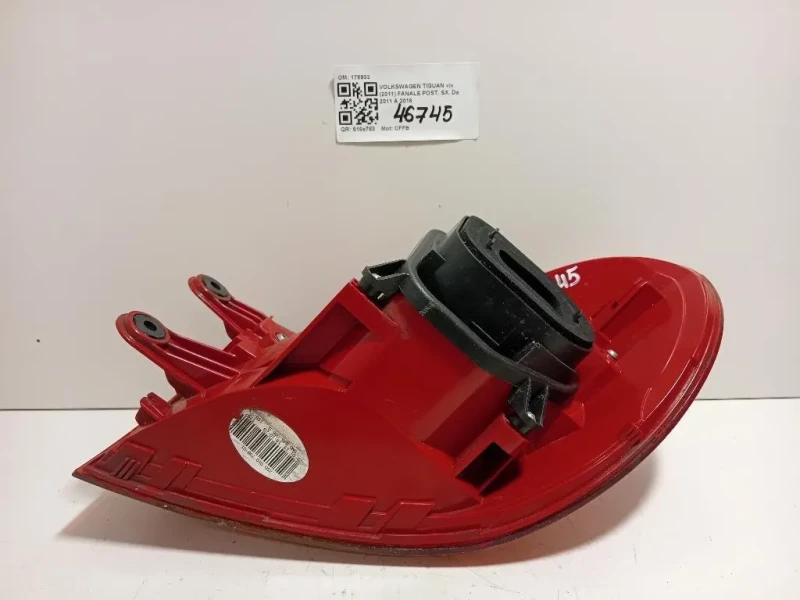 Fanale POST SX 178933 Volkswagen Tiguan I 2011