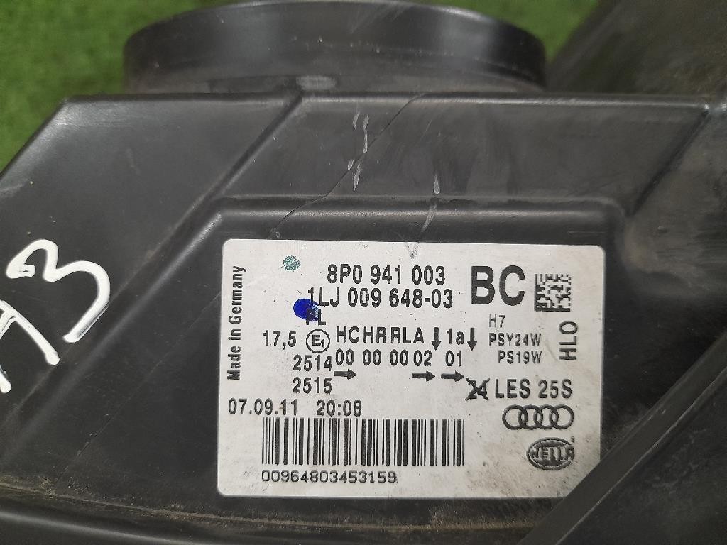 Proiettore ANT SX 8P0941003BC Audi A3 8PA Sportback 2008