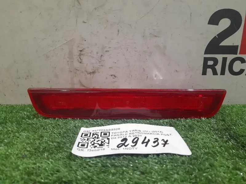 Fanale Retromarcia POST 537002A6G326 Toyota Yaris IV 2014