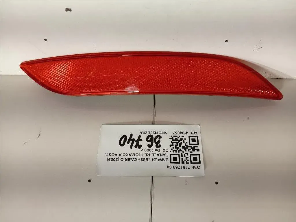 Fanale Retromarcia POST DX 7191768 04 Bmw Z4 E89 Cabrio 2009