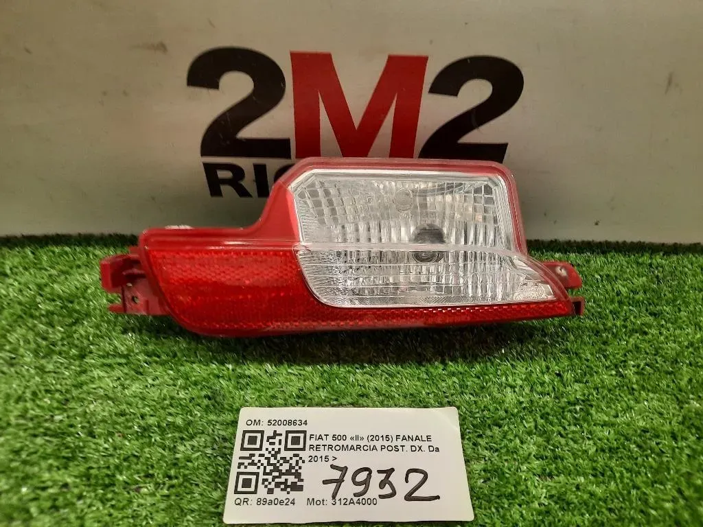 Fanale Retromarcia POST DX 52008634 Fiat 500 II 2015