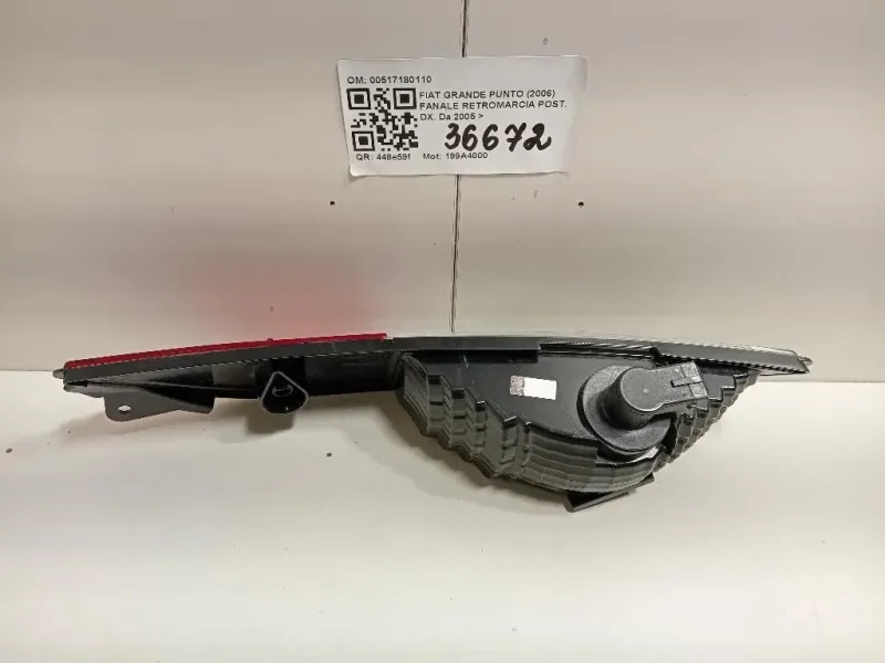 Fanale Retromarcia POST DX 00517180110 Fiat Grande Punto 2006