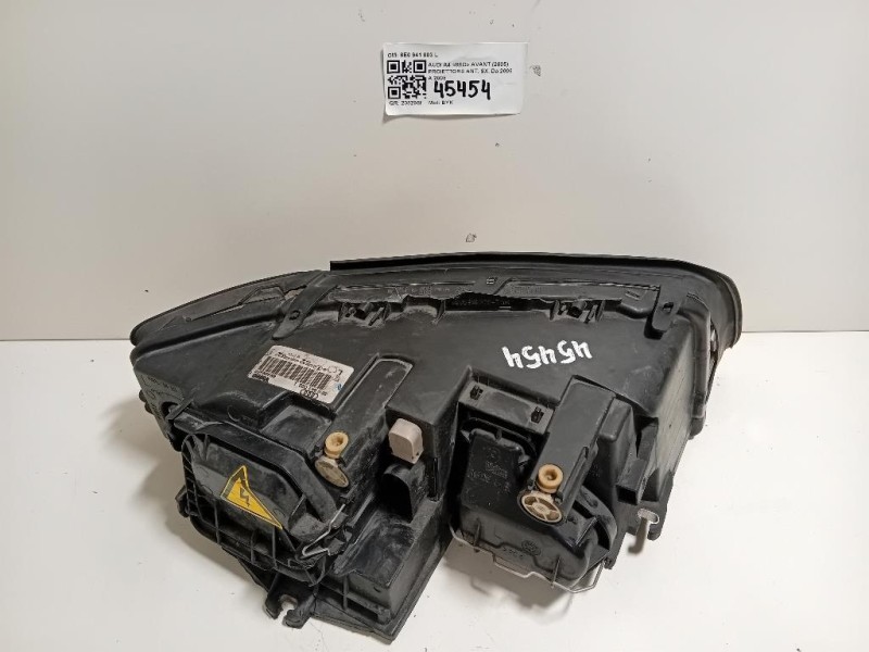 Proiettore ANT SX 8E0 941 003 L Audi A4 8ED Avant 2005