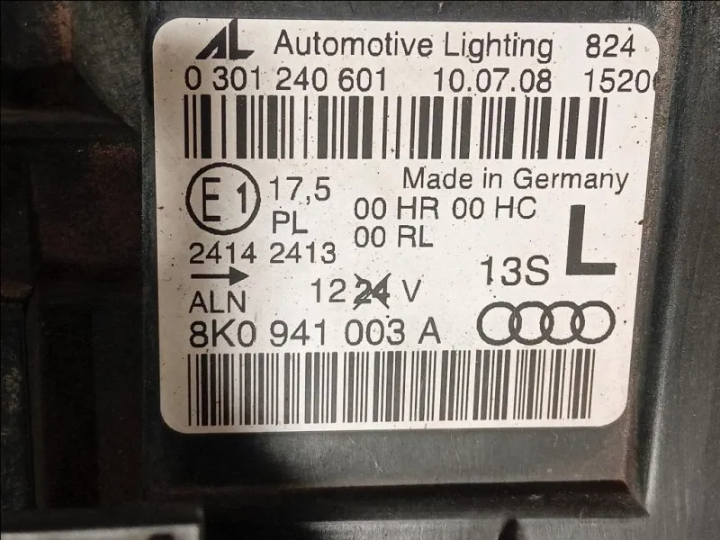 Proiettore ANT SX 8K0941003A Audi A4 8K2 2008