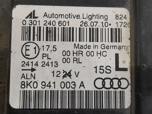 Proiettore ANT SX 8K0941003A Audi A4 8K2 2008