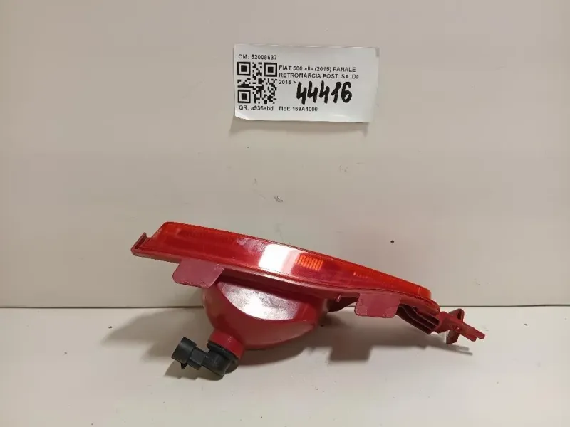 Fanale Retromarcia POST SX 52008637 Fiat 500 II 2015