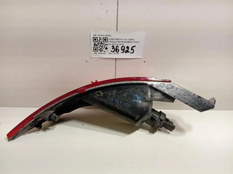 Fanale Retronebbia POST 08-431-4003L Ford Fiesta VI 2008