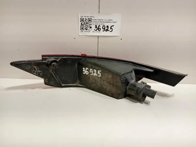 Fanale Retronebbia POST 08-431-4003L Ford Fiesta VI 2008