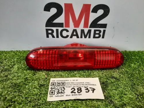 Fanale Retronebbia POST 63246946904 Mini MINI Cooper F56 2014