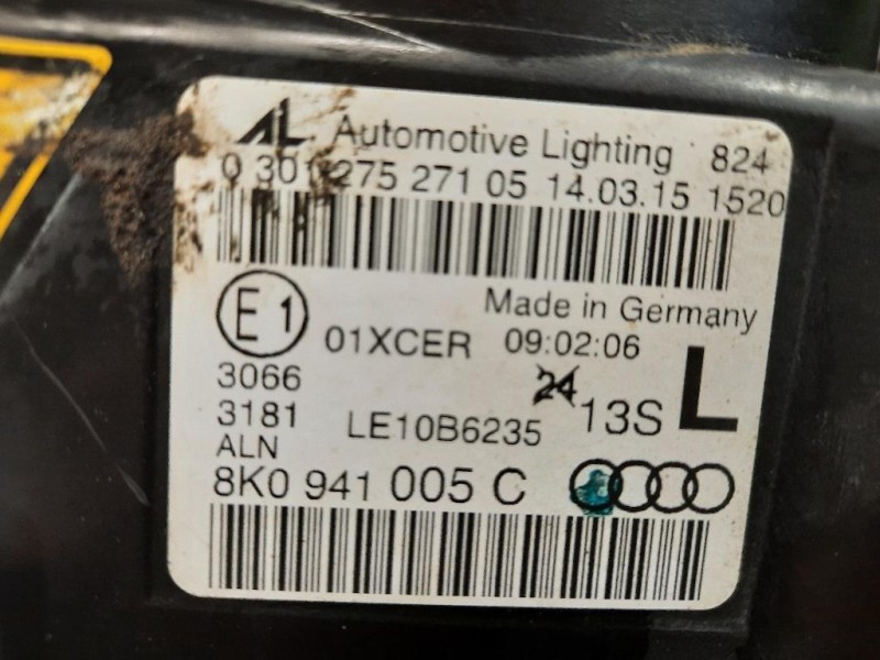 Proiettore ANT SX 8K0941005C Audi A4 8K2 2012