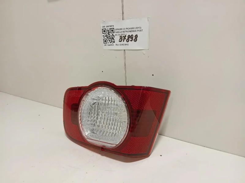 Fanale Retronebbia POST DX 89076579 6351HK Citroen C3 Picasso 2013