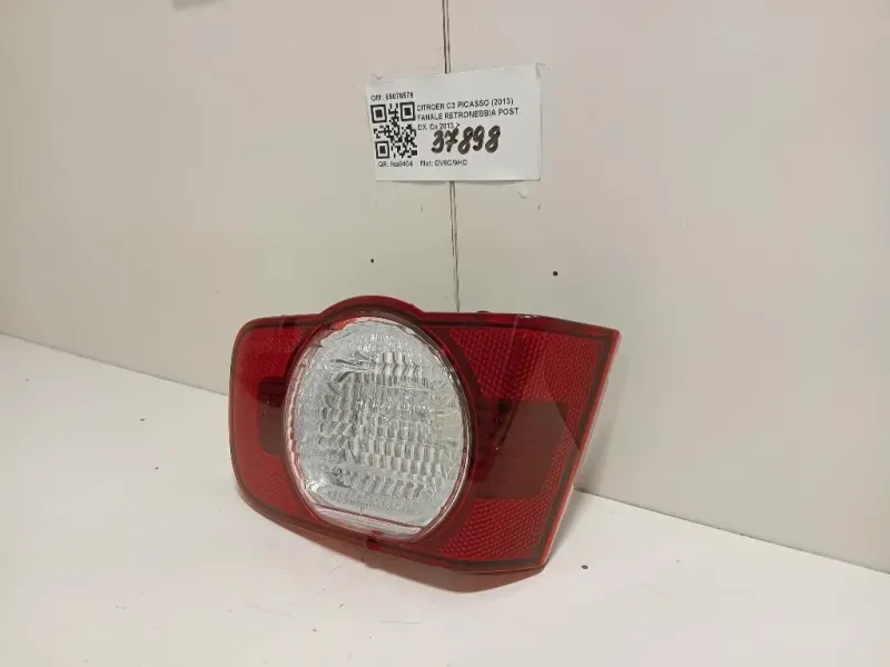 Fanale Retronebbia POST DX 89076579 6351HK Citroen C3 Picasso 2013