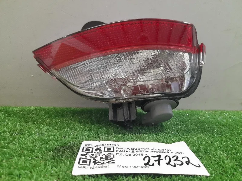 Fanale Retronebbia POST DX 265545106R Dacia Duster I 2014